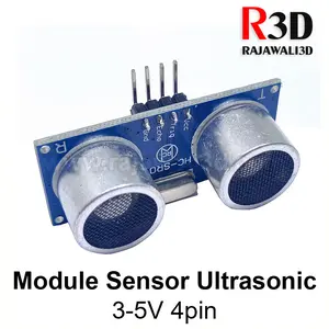 Sensor Ultrasonic Module Modul Sensor Ultrasonik 3-5v 4Pin HC-SR04+