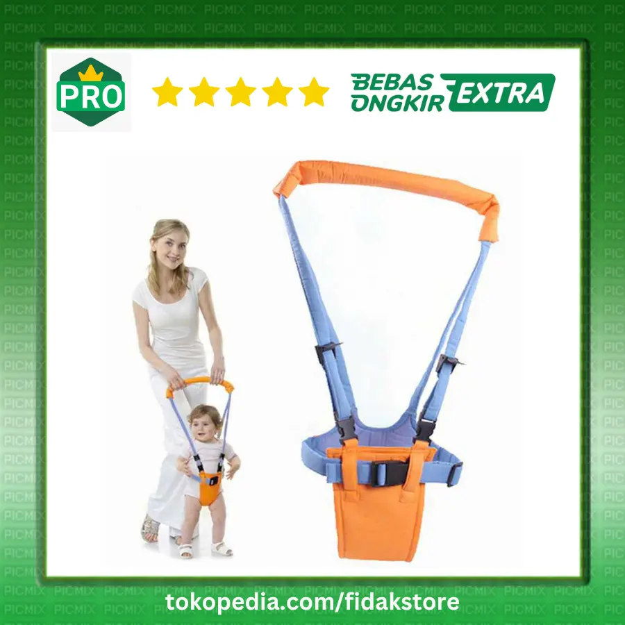 Alat Titah Bayi Tali Latihan Bantu Jalan Bayi Baby Assistant Harnesses