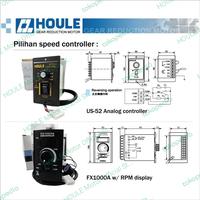 Gambar HOULE Motor 40W 220v AC 5IK Variable Speed Control Gear Motor Gearbox set 40watt 1P220V 5IK40W 5IK40R 5RK40 Reversible Torque Dinamo RPM Rendah - 5GU3K (1:3), US-52 Analog dari HOULE Motor Kota Administrasi Jakarta Utara 4 Tokopedia