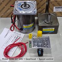 Gambar HOULE Motor 40W 12v 24v DC 5DC Variable Speed Control Motor Gearbox Set 40watt Dinamo Induction Gearhead 5GN 5GU Reversible 5DC40W 5DC40R 12VDC 24VDC - 12V DC, 5GU3K-C12 dari HOULE Motor Kota Administrasi Jakarta Utara 5 Tokopedia