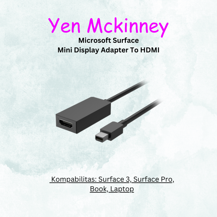 Jual Microsoft Surface Mini DisplayPort to HDMI Adapter HDMI SEGEL