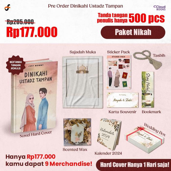 Gambar Buku Novel Dinikahi Ustadz Tampan - Cloudbooks Publishing - Just Mommy dari bumifiksijakarta Jakarta Selatan Tokopedia
