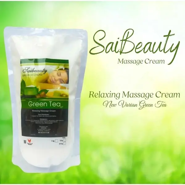 Saibeauty Massage Cream Kesegaran Aroma Therapy 1L (Refil) 0