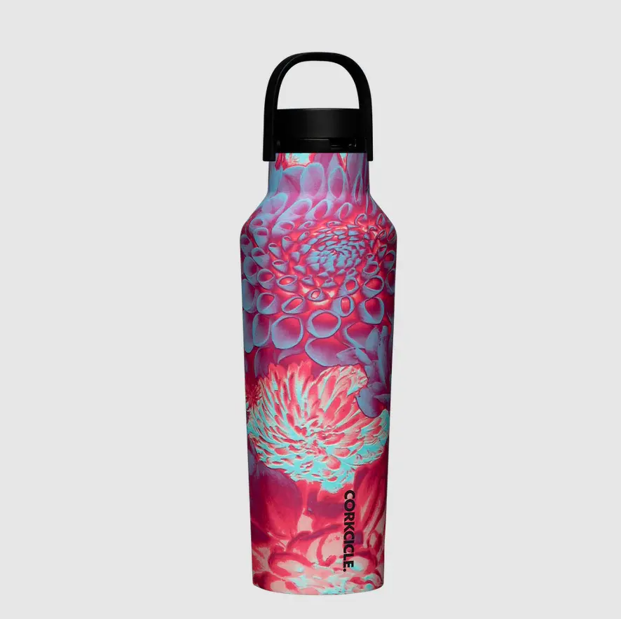 Corkcicle 20oz Sport Canteen Series A Dopamine Floral
