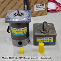 Gambar HOULE Motor 15W 12v 24v DC 3DC Variable Speed Control Motor Gearbox Set 15watt Dinamo Induction Gearhead 3GN Reversible 3DC15W 3DC15R 12VDC 24VDC - 12V DC, 3GN3K dari HOULE Motor Kota Administrasi Jakarta Utara 4 Tokopedia