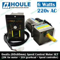 Gambar HOULE Motor 6W 220v AC 2IK Variable Speed Control Gear Motor Gearbox set 6watt 1P220V 2IK6W 2IK6R 2RK6 Reversible Torque Dinamo RPM Rendah - 2GN3K, US-52 Analog dari HOULE Motor Kota Administrasi Jakarta Utara 1 Tokopedia