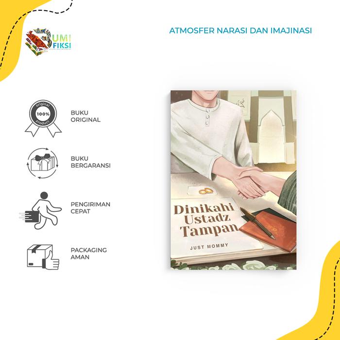 Gambar PO Buku Novel Dinikahi Ustadz Tampan - Just Mommy - Cloudbooks dari BumifiksiJogjakarta Kab. Sleman Tokopedia