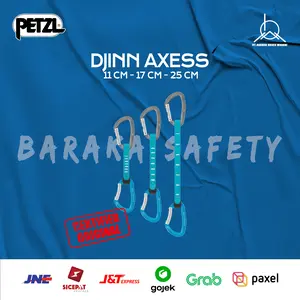 PETZL DJINN AXESS Durable Quickdraw for Sport Climbing