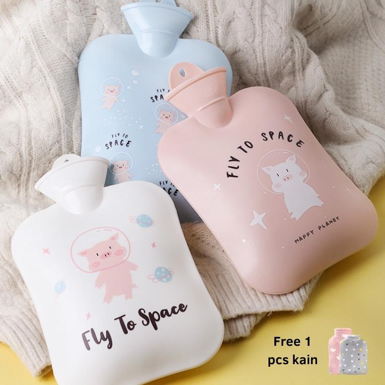 YHOME Kantung Kompres Air Panas Pereda Nyeri Perut / Kantong Kompres - Puprle Girl S