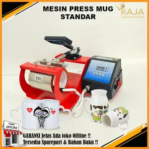 Mesin Press Mug Digital | Press Mug 1 moulding | Press Tumbler | Botol Sport | Gelas