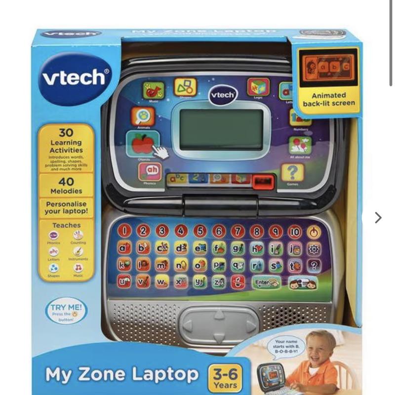Vtech Interactive Kids Laptop Mainan - Shop | Tokopedia