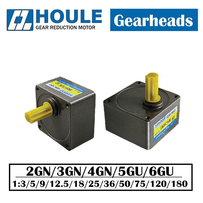 Jual HOULE Motor Gear Head Gearbox 2GN 3GN 4GN 5GN 5GU 6GU Speed ...