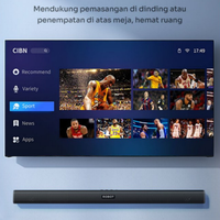 Gambar ROBOT RB590 SOUNDBAR BLUETOOTH SPEAKER TV AUX S/PDIF MICRO SD 1500MAH dari btgcom Kota Denpasar 3 Tokopedia