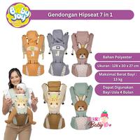 Gambar Baby Joy Gendongan Depan Bayi Hipseat 7in1 Baby Carrier Polyester - Giraffe Green dari Berry Baby Kota Bandung 1 Tokopedia