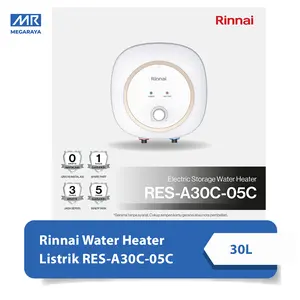 Rinnai Pemanas Air Mandi / Water Heater RESA30C05C / RES-A30C-05C 30L