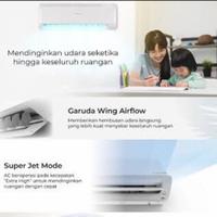 Gambar AC SHARP Standar 3/4 PK AH A7BEY Sharp Garuda Series 0.75 PK 7BEY R32 dari Bogor Solusi Elektronik Kab. Bogor 4 Tokopedia