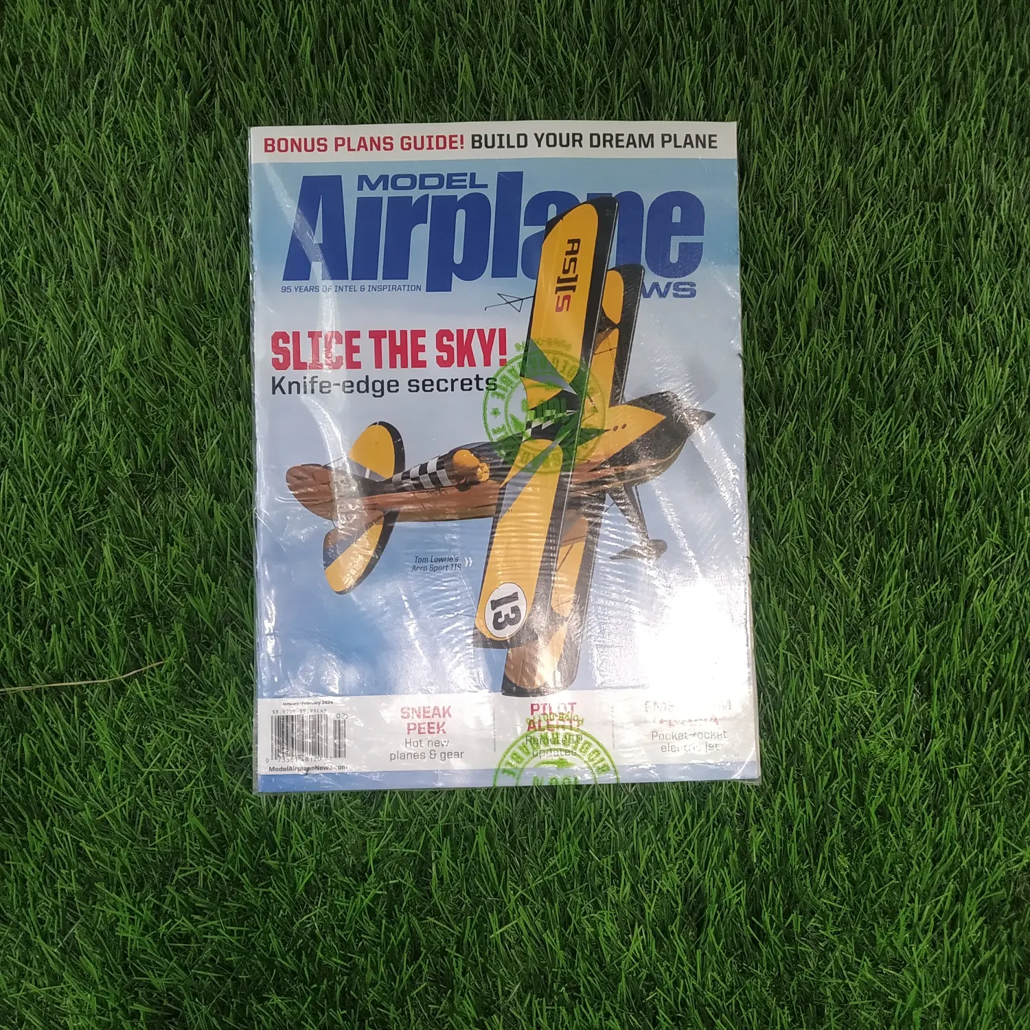 majalah model airplane edisi january febuary 2024