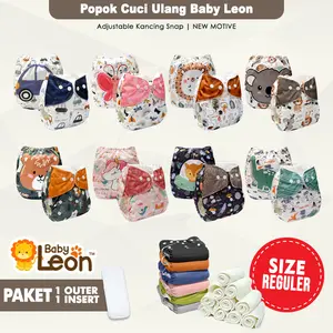 Popok Kain Cuci Ulang BY-833 Clodi Bayi Diaper Popok Kain Waterproof