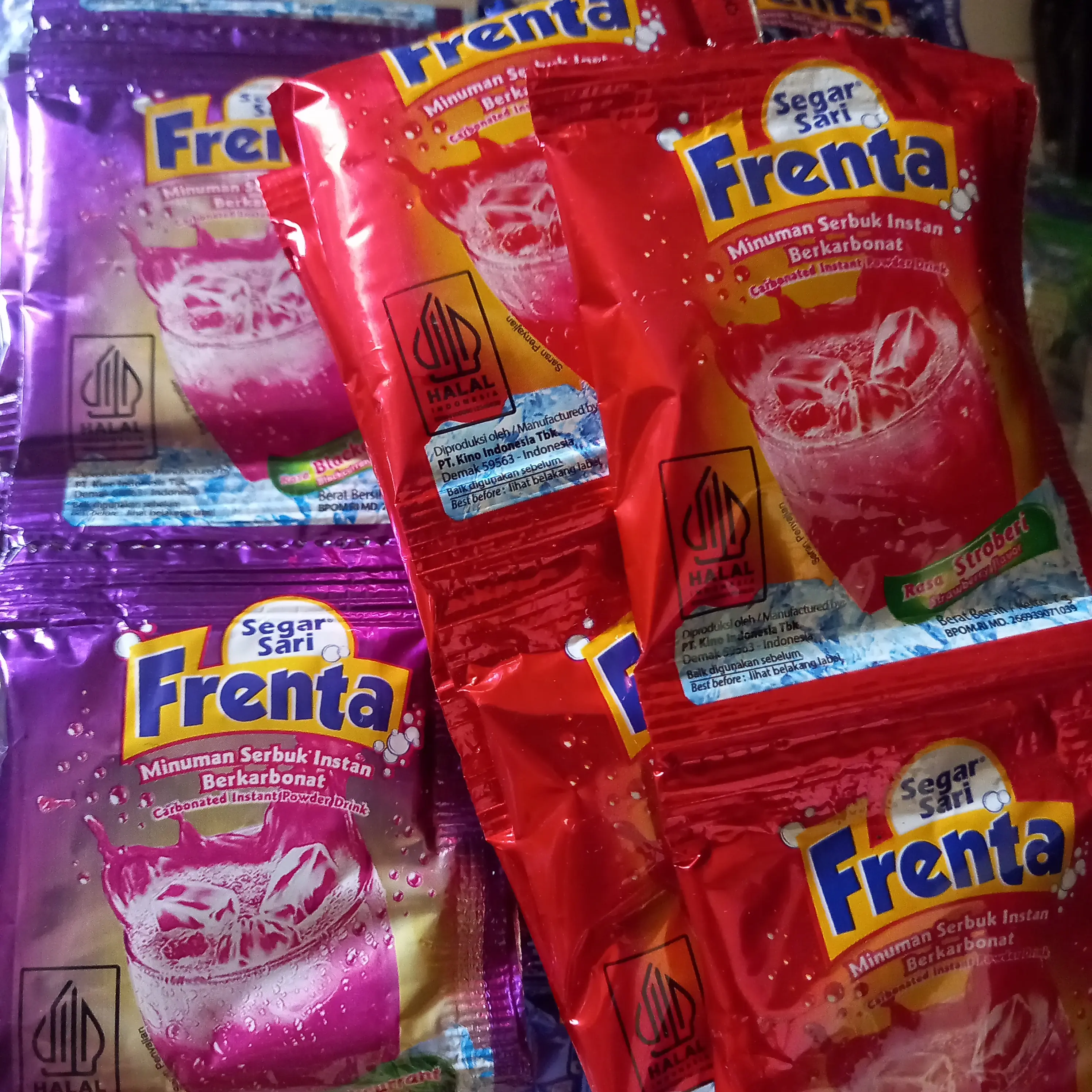 [7 gram ×10] frenta minuman serbuk renteng