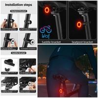 Gambar WEST BIKING 381 Lampu Belakang Sepeda Brake Sensor Bike Light 2 Braket dari Wof Wheel of Fortune Official Kab. Tangerang 5 Tokopedia