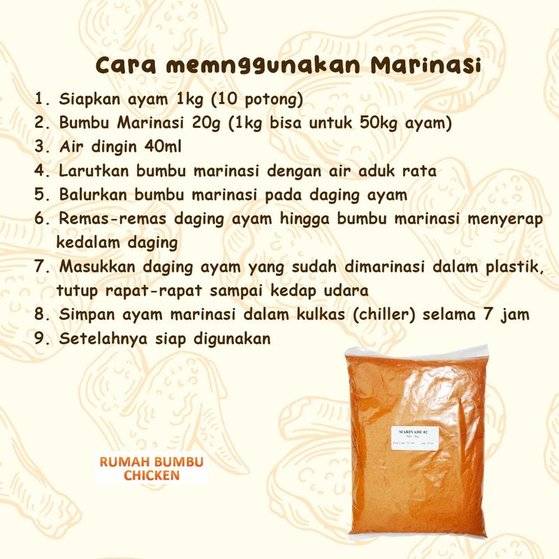 Paket Premix 1 Kg dan Marinade 1 Kg 4