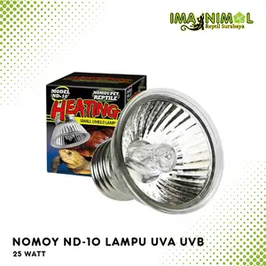 NomoyPet Lampu UVA UVB 3.0 Untuk Reptil Torto Iguana ND-10 (25 W)