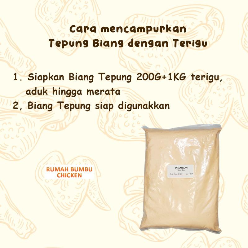 Paket Premix 1 Kg dan Marinade 1 Kg 3