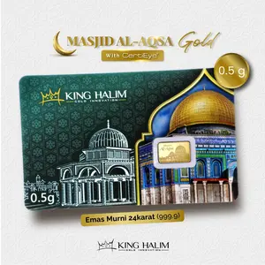 MAS KING HALIM 0.5 Gram MASJID AL AQSA