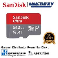 Gambar SanDisk Ultra Micro SD 512GB 120MBps A1 Micro SDXC - Microsd 512GB dari MMCROXY Kota Administrasi Jakarta Pusat 1 Tokopedia