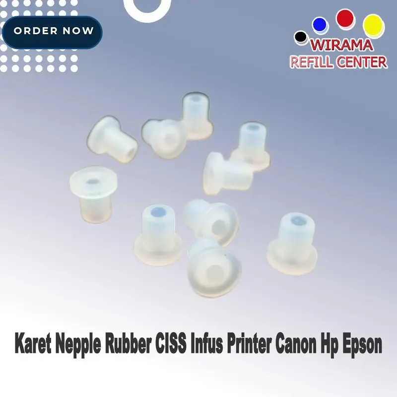 Karet Nepple Rubber CISS Infus Printer Canon Hp Epson 0