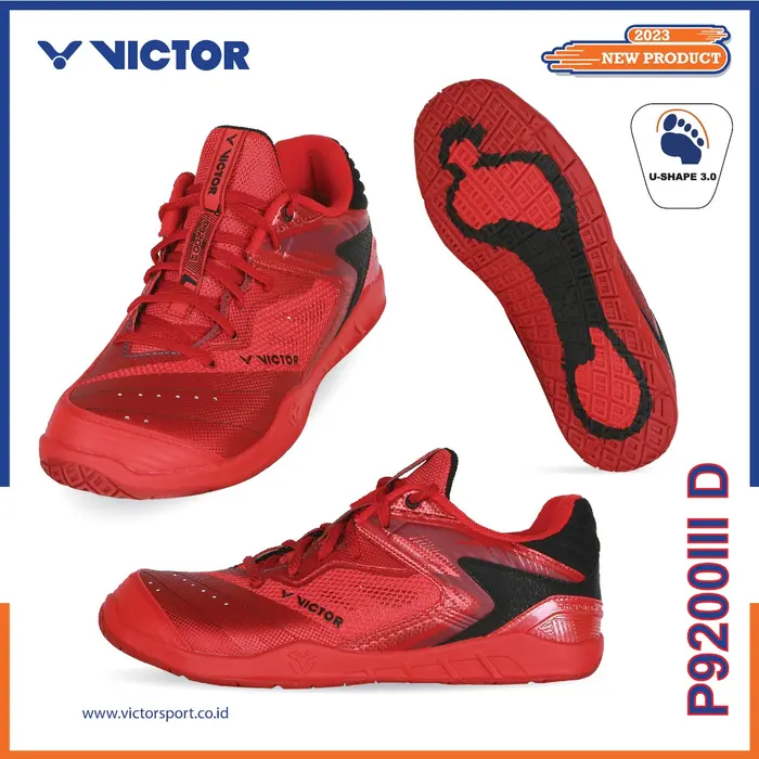 Gambar Sepatu Badminton Victor P9200III D/AC / Sepatu Victor P9200 III AC/D - AC | Putih, 41 dari Wimbledonsports Kota Administrasi Jakarta Utara 3 Tokopedia