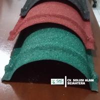 Gambar Genteng metal pasir 2x4 warna merah, hitam, hijau dari ALAM SEJAHTERA CIMANGGIS Kota Depok 3 Tokopedia