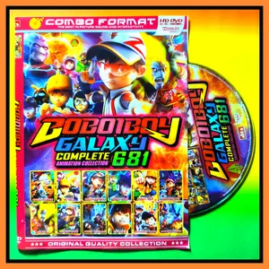 Kartun Anak Koleksi BoBoiBoy Galaxy Vol. 681 Terlaris 8in1 Bahasa Indonesia