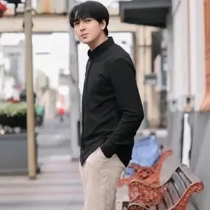 kemeja putih pria lengan panjang kemeja kerja kemeja polos