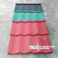 Gambar Genteng metal pasir 2x4 warna merah, hitam, hijau dari ALAM SEJAHTERA CIMANGGIS Kota Depok 2 Tokopedia
