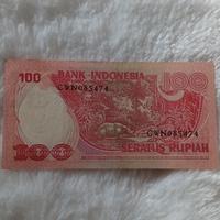 Gambar Uang Kertas 100 Rupiah Badak 1977 dari dKoine Gallery Kab. Gresik 2 Tokopedia