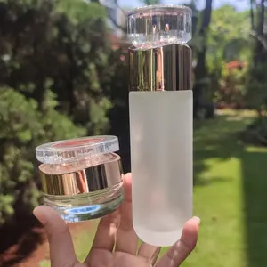 Botol Skincare Acrylik Botol 100ml Lotion Make up Kemasan Toner Kaca