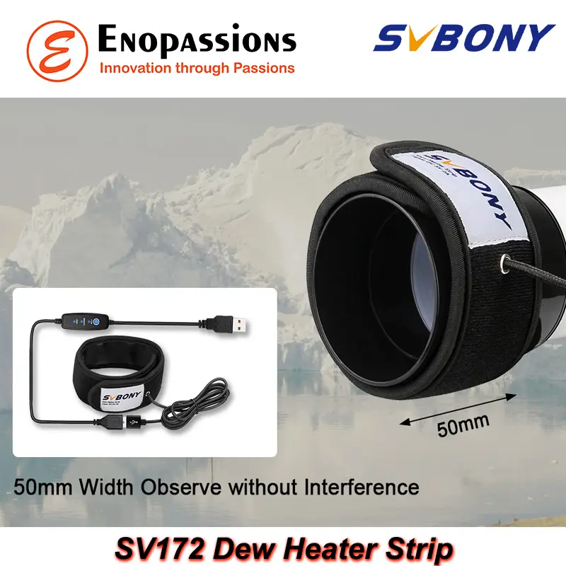 Svbony SV172 Dew Heater Strip Untuk Teleskop, Kamera, dan Lensa 2