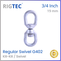 Gambar Regular Swivel Galvanized / Kili-Kili G402 3/4 Inch 19 mm RIGTEC dari GMS Lifting Kota Administrasi Jakarta Utara 1 Tokopedia