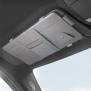 SUPERMALL Sun Visor Holder - Tempat Kartu Emoney Mobil / Car Organizer