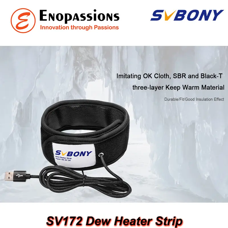 Svbony SV172 Dew Heater Strip Untuk Teleskop, Kamera, dan Lensa 4