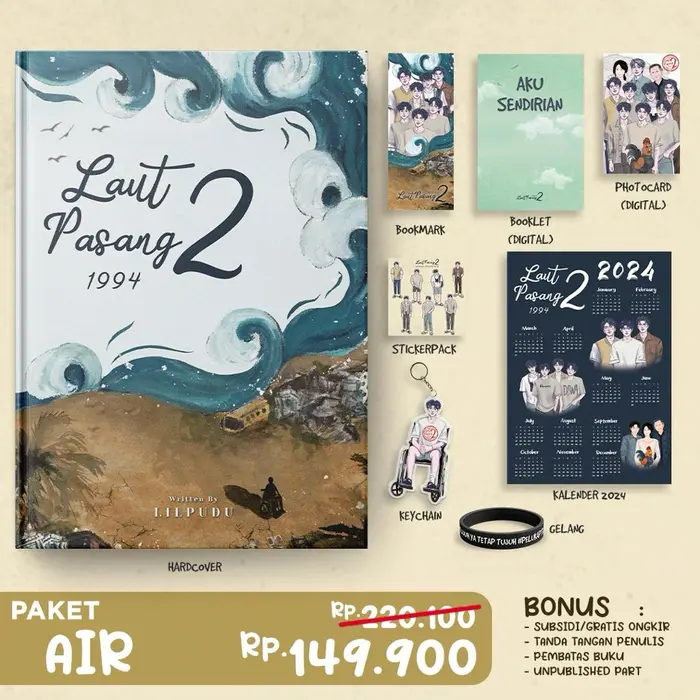 Gambar Buku Novel Pre Order Laut Pasang 2 - Lilpudu - Akad x Tekad - Bumifiks dari Bumi Fiksi Makassar Kota Makassar 4 Tokopedia