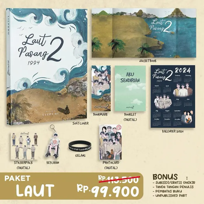 Gambar Buku Novel Pre Order Laut Pasang 2 - Lilpudu - Akad x Tekad - Bumifiks dari Bumi Fiksi Makassar Kota Makassar 5 Tokopedia