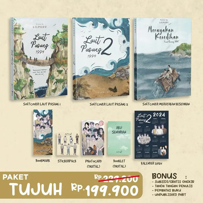 Gambar Buku Novel Pre Order Laut Pasang 2 - Lilpudu - Akad x Tekad - Bumifiks dari Bumi Fiksi Makassar Kota Makassar 2 Tokopedia
