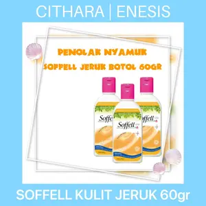 SOFFELL APEL,KULIT JERUK,GERANIUM,KOREAN SUMMER(BOTOL) 60GR