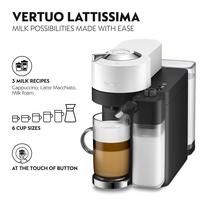 Gambar Nespresso Vertuo Lattissima Coffee Machine, White (Mesin Kopi) dari Nespresso Official Store Kab. Bogor 5 Tokopedia