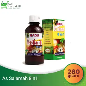 Madu ASSALAMAH 8 IN 1 AS SALAMAH 8 in 1 Demam Batuk Pilek Stamina