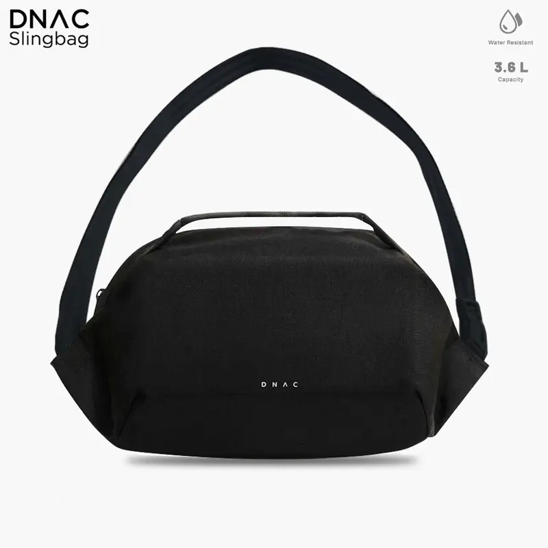 DNAC Cross Body Sling Bag / Small Chest Bag 5L - BLACK 0
