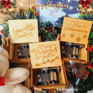 Kotak Musik Natal / Christmas Music Box / Kado Natal / Hadiah Natal