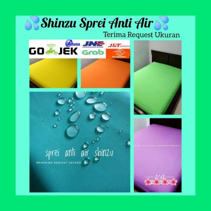 Gambar SHINZU SPREI ANTI AIR 100x200x27 SPREI WATERPROOF BISA REQUEST UKURAN dari shinzu sprei waterproof Jakarta Barat Tokopedia